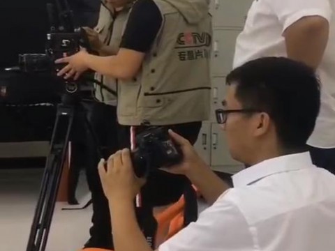 CCTV中视农广广播电视制作中心双创品牌摄制组进入学院进行专业拍摄 (45播放)
